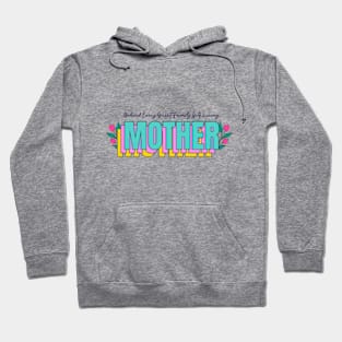 Behind every great family is a loving mothers day Hoodie